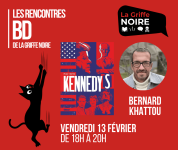 Dédicace BD - Bernard Khattou - La Griffe Noire