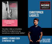 Dédicace CHRISTOPHER LAQUIEZE - LA ROSA PERDIDA - SAMEDI 7 FÉVRIER - La Griffe Noire