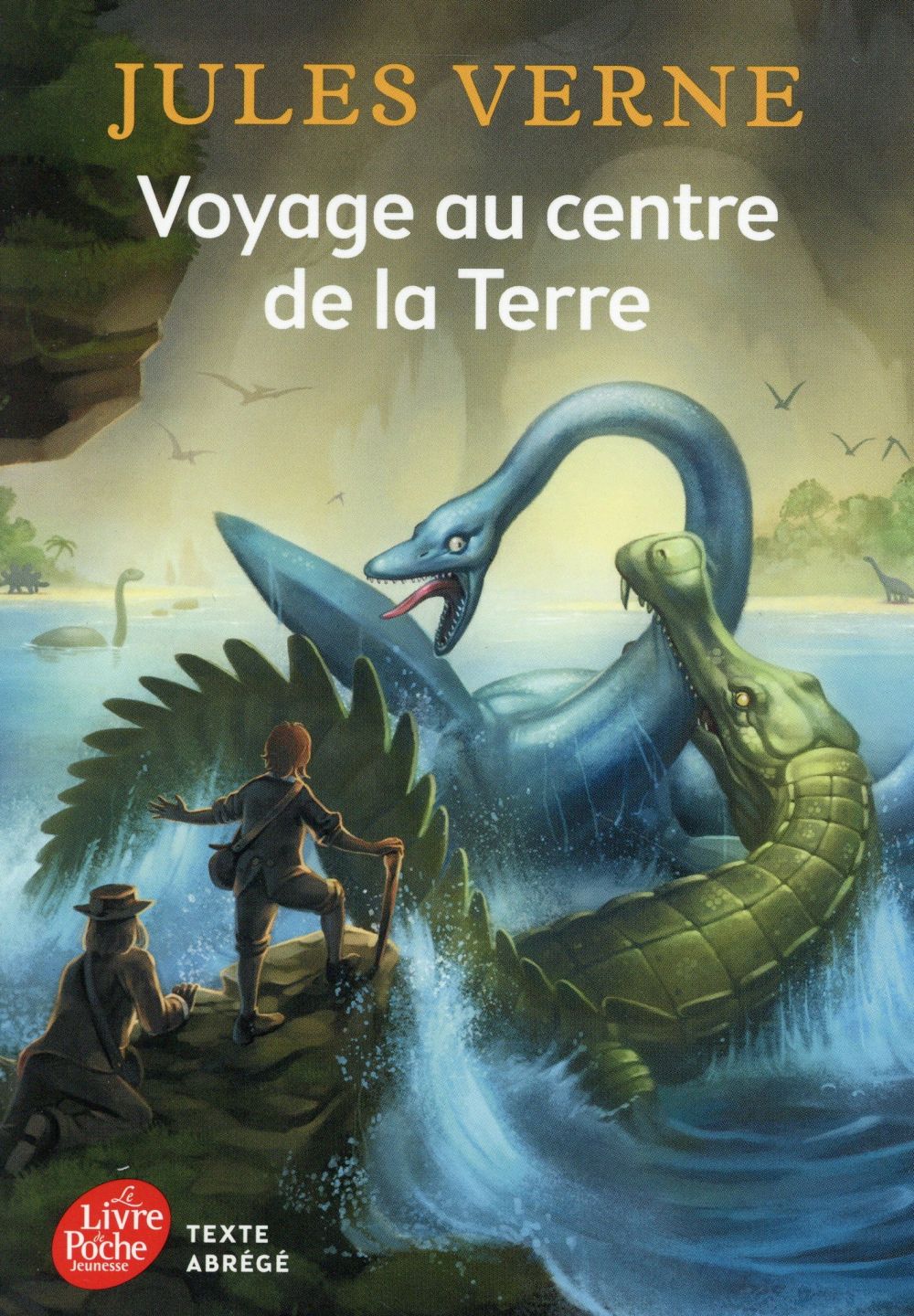 VOYAGE AU CENTRE DE LA TERRE - TEXTE ABREGE - VERNE JULES - Le Livre de poche jeunesse