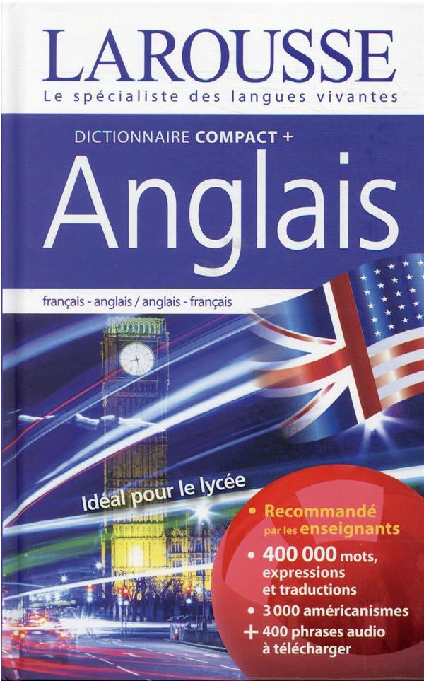 DICTIONNAIRE COMPACT PLUS FRANCAIS-ANGLAIS - COLLECTIF - LAROUSSE