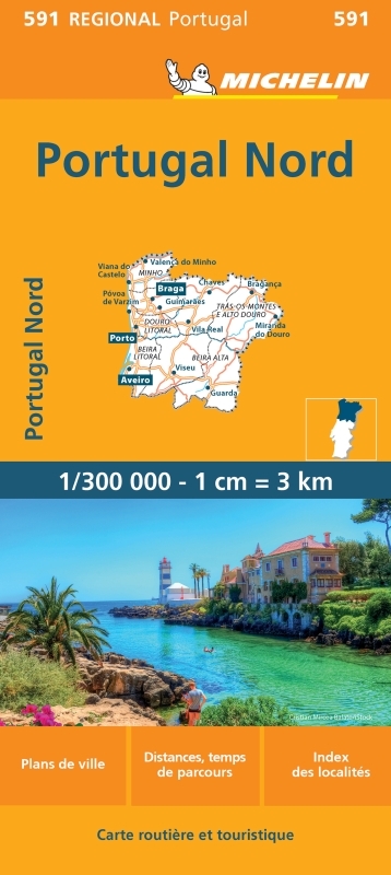 CARTE REGIONALE PORTUGAL NORD - XXX - MICHELIN
