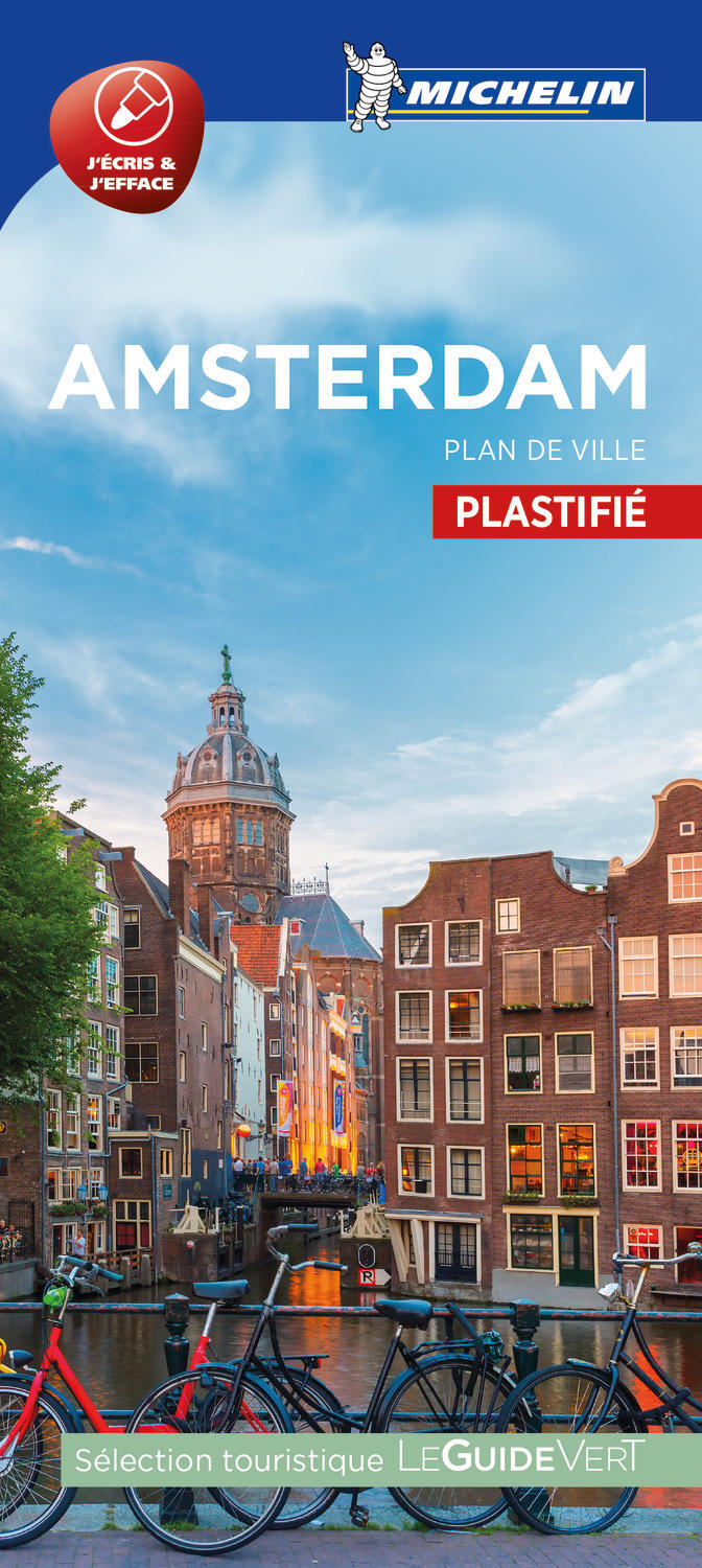 PLANS DE VILLE MICHELIN EUROPE - PLAN AMSTERDAM (PLASTIFIE) - XXX - MICHELIN