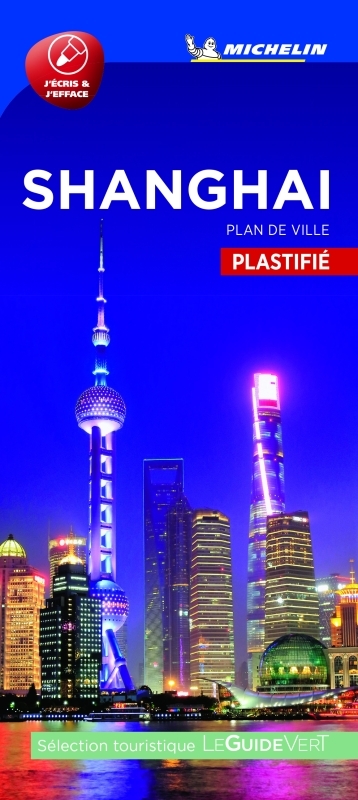 PLANS DE VILLE MICHELIN EUROPE - PLAN SHANGHAI (PLASTIFIE) - XXX - MICHELIN