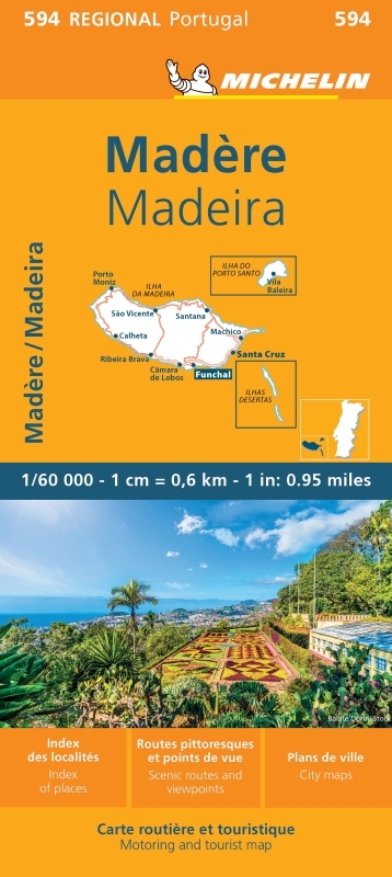 CARTE REGIONALE EUROPE - CARTE REGIONALE MADERE / MADEIRA - XXX - MICHELIN