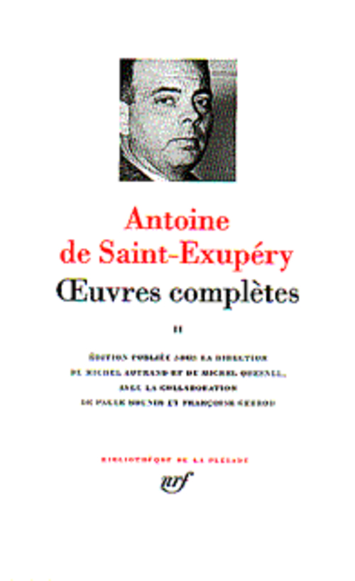 OEUVRES COMPLETES - VOL01 - SAINT-EXUPERY A D. - GALLIMARD