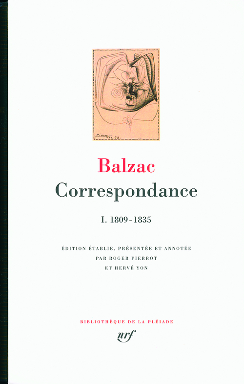 CORRESPONDANCE - VOL01 - 1809-1835 - BALZAC HONORE DE - GALLIMARD