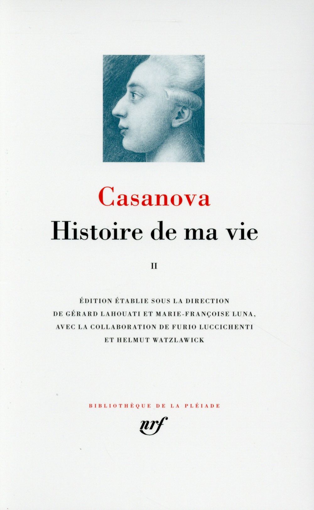 HISTOIRE DE MA VIE - VOL02 - CASANOVA JACQUES - Gallimard