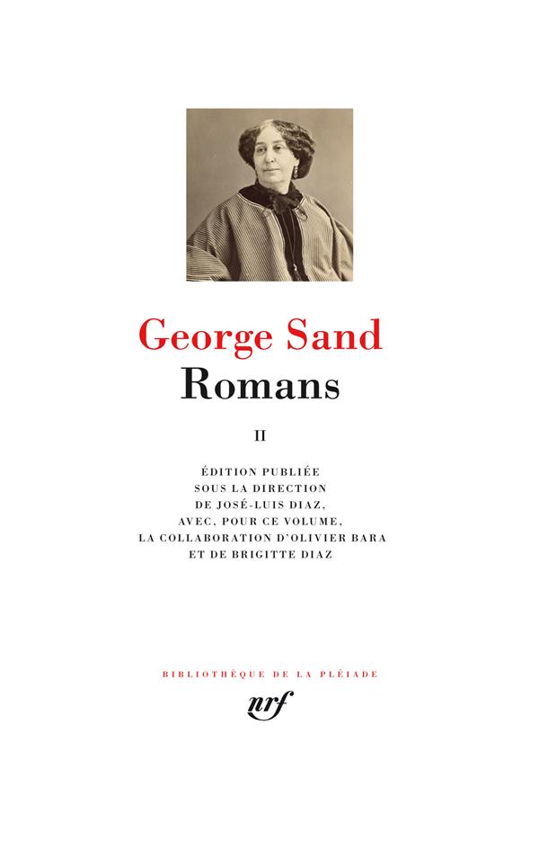 ROMANS - VOL02 - SAND GEORGE - GALLIMARD