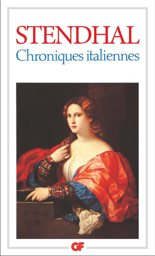CHRONIQUES ITALIENNES - STENDHAL - FLAMMARION