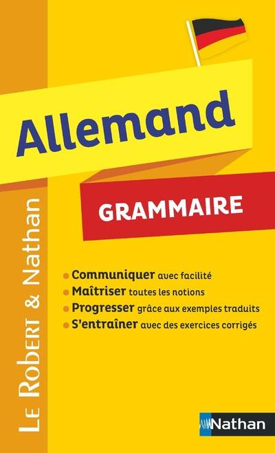 LE ROBERT ET NATHAN - ALLEMAND - GRAMMAIRE - MULLER FRANCOIS - CLE INTERNAT