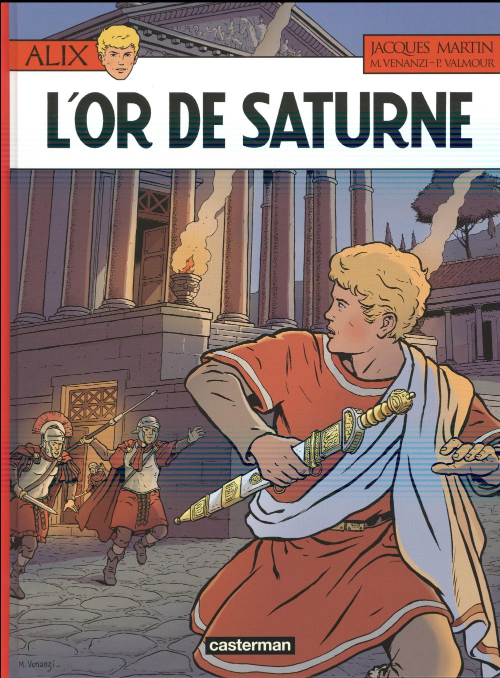 ALIX - T35 - L-OR DE SATURNE - VALMOUR/MARTIN - Casterman