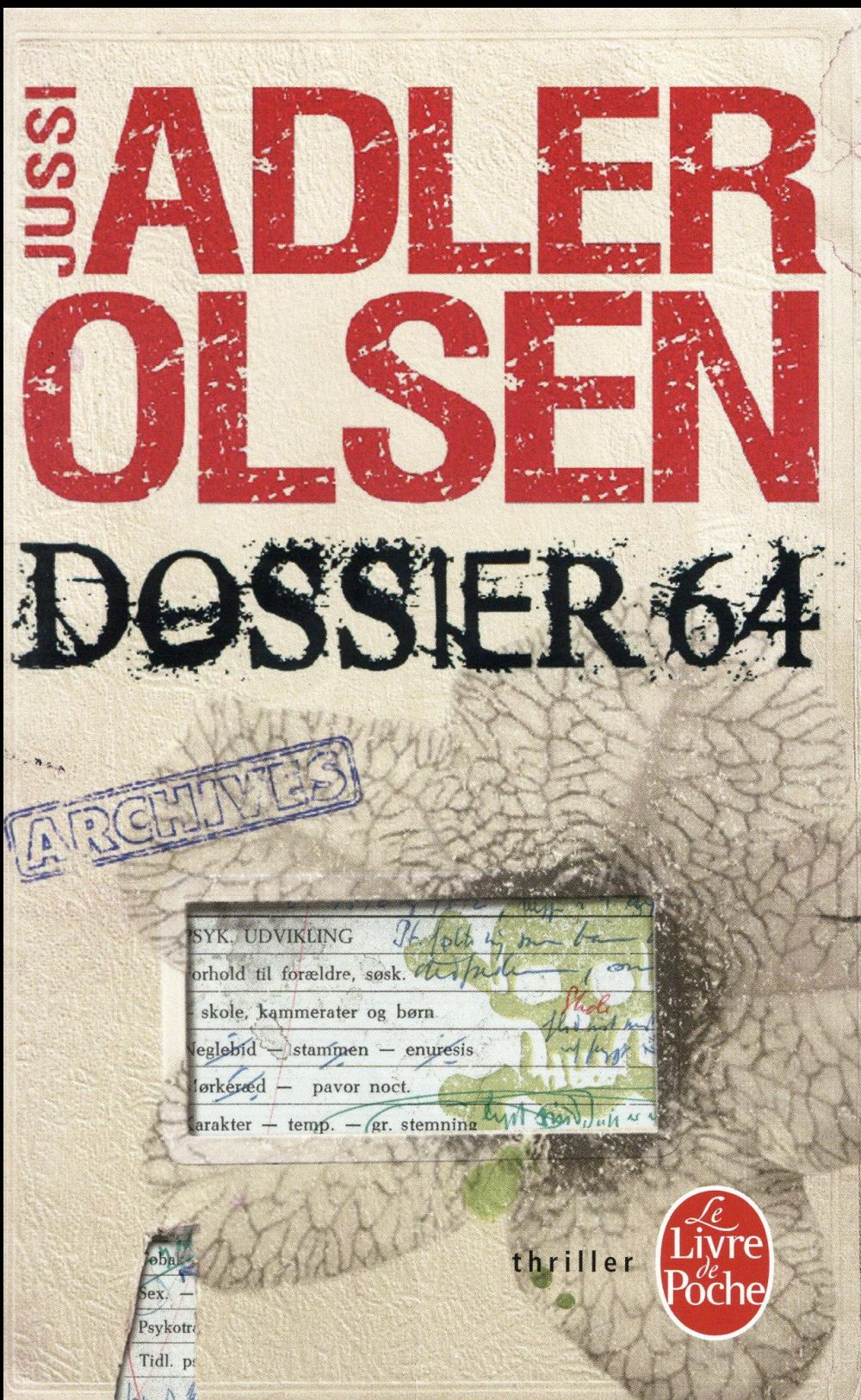 DOSSIER 64 - ADLER-OLSEN JUSSI - Le Livre de poche