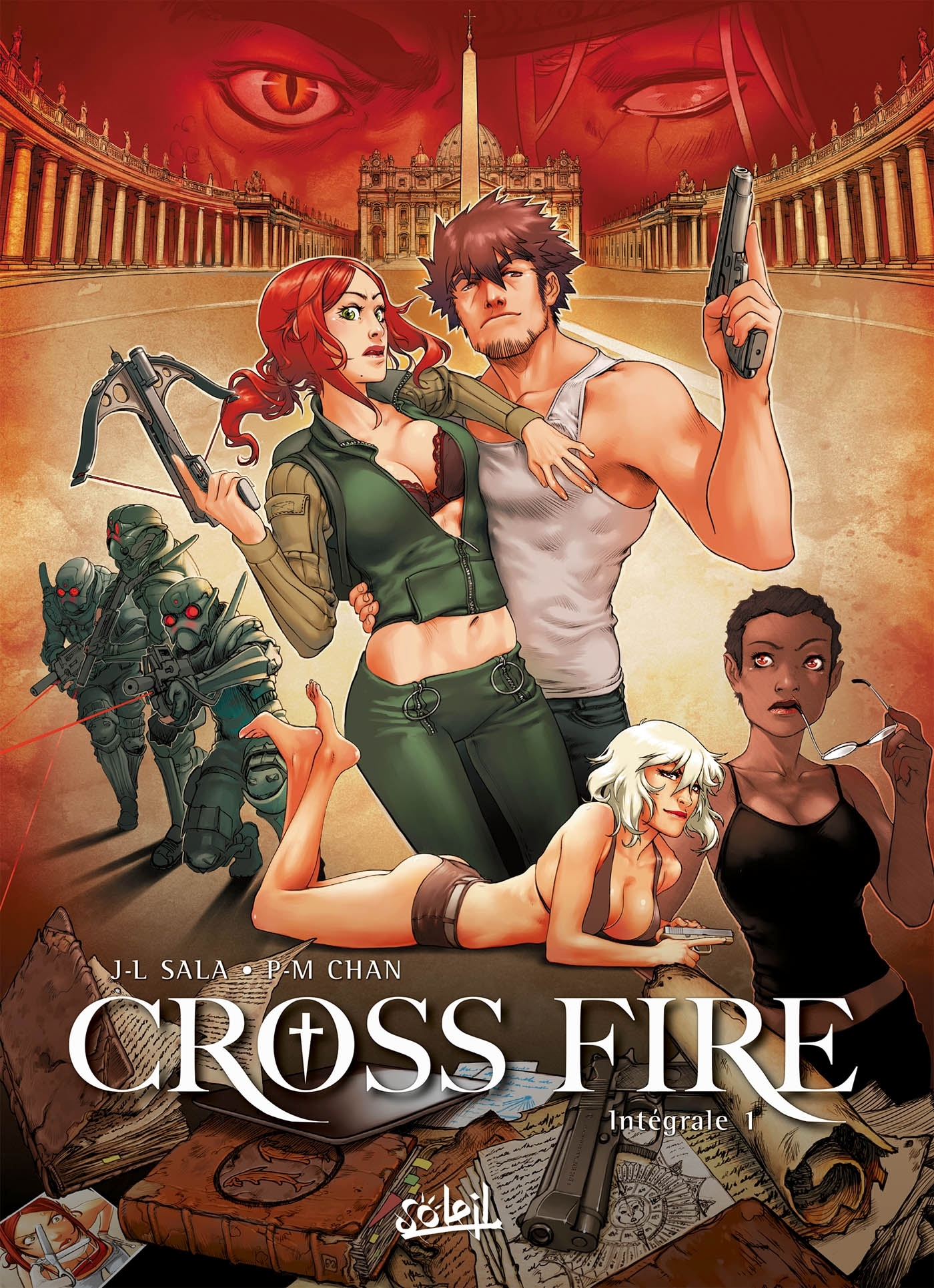 CROSS FIRE - INTEGRALE T01 A T04 -  SALA-JL+CHAN-PM - SOLEIL