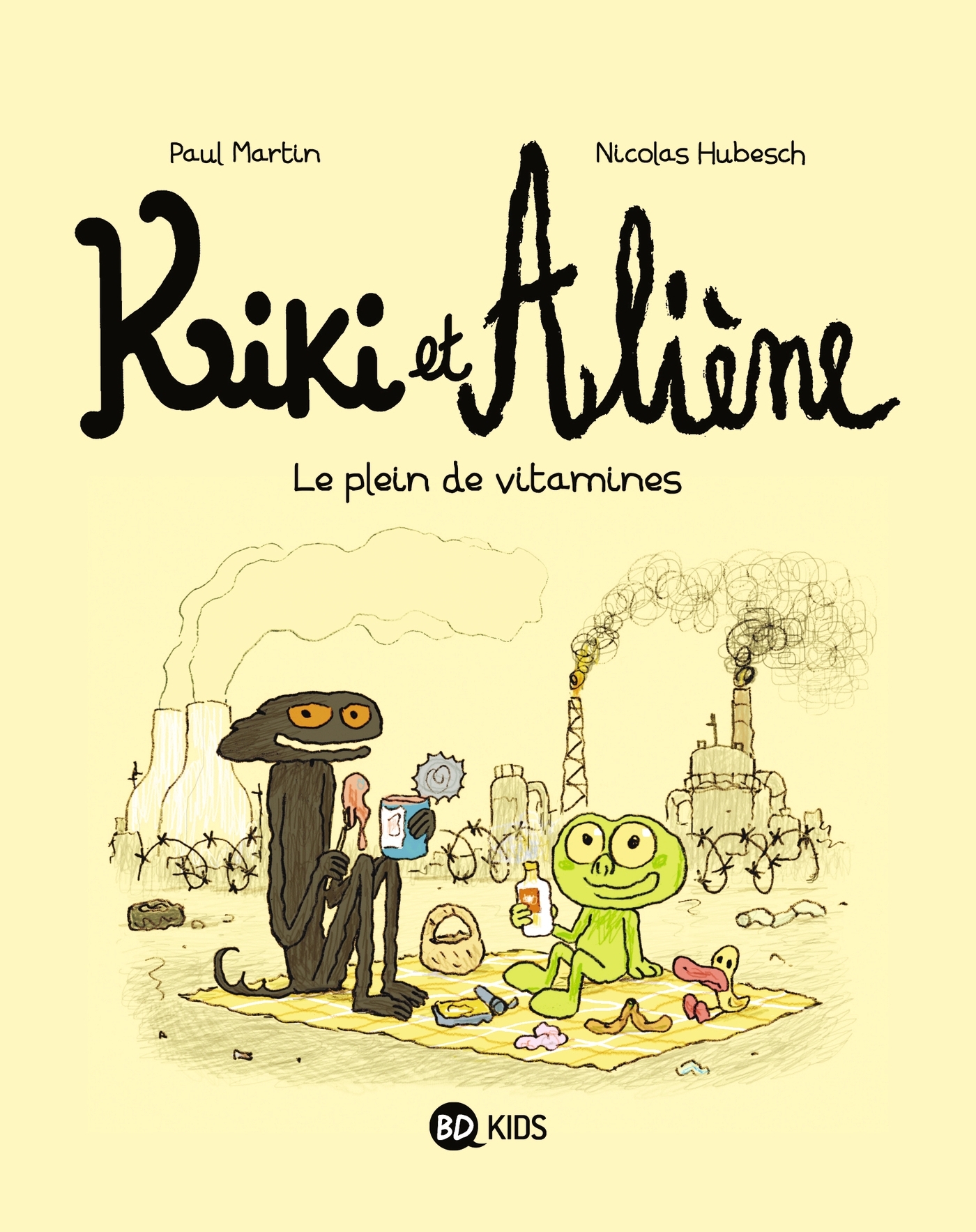 KIKI ET ALIENE TOME 3 : LE PLEIN DE VITAMINES - Nicolas Hubesch - BAYARD JEUNESSE