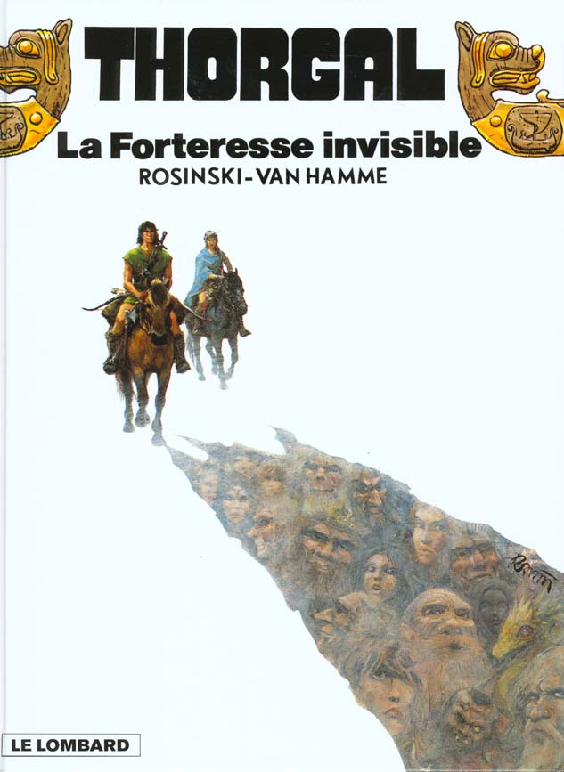 THORGAL - TOME 19 - LA FORTERESSE INVISIBLE - VAN HAMME JEAN - LOMBARD