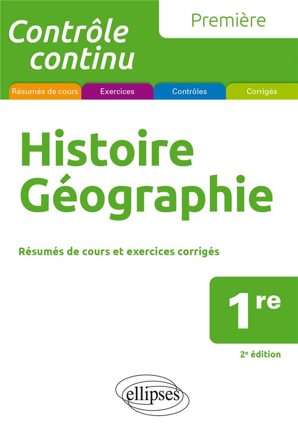 HISTOIRE-GEOGRAPHIE - PREMIERE - MARTINEZ GILLES - ELLIPSES MARKET