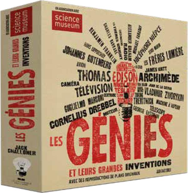 LES GENIES ET LEURS GRANDES INVENTIONS (COFFRET) - CHALLONER JACK - COURRIER LIVRE