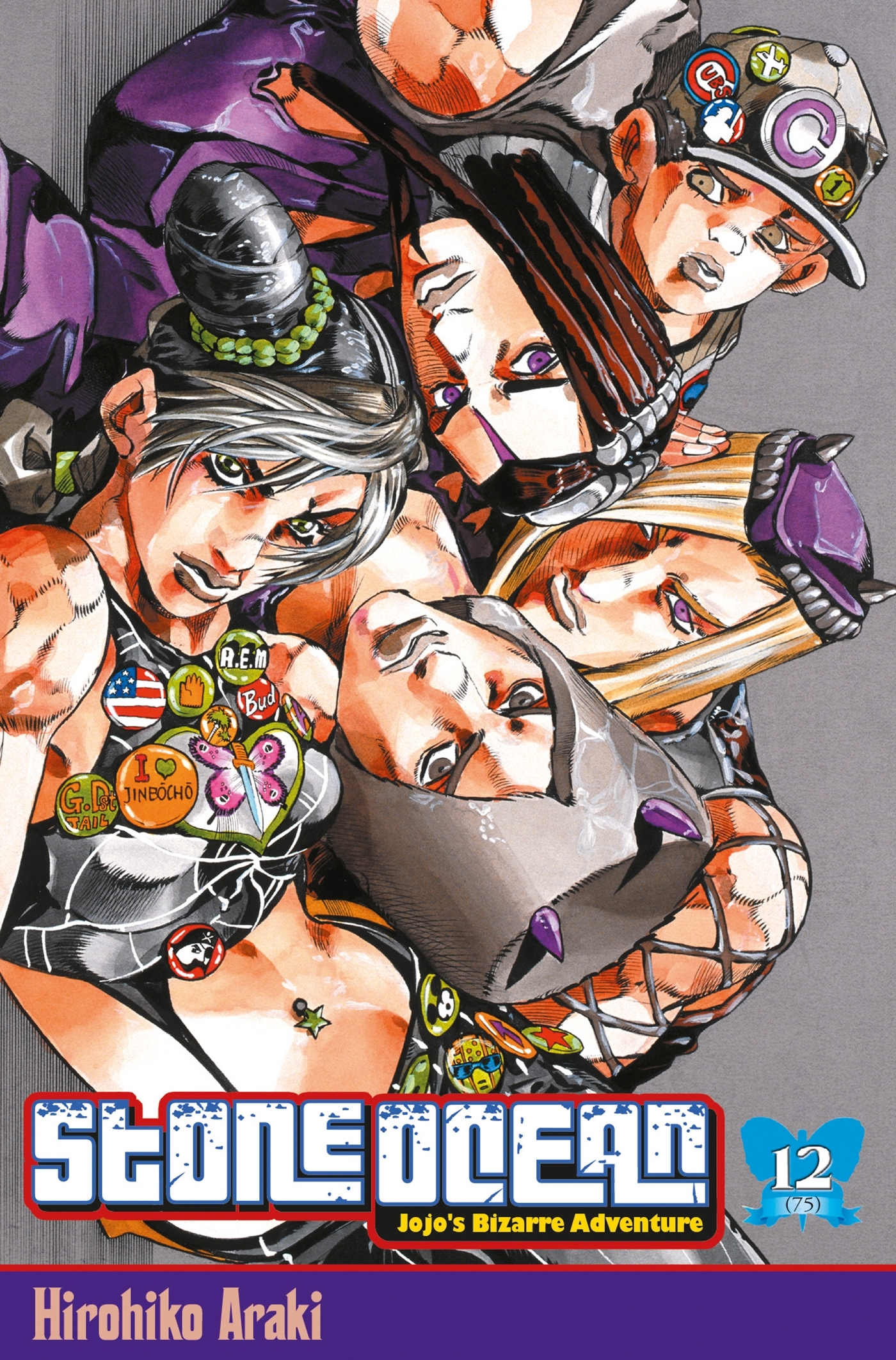 JOJO'S BIZARRE ADVENTURE - SAISON 6  -  STONE OCEAN TOME 12 -  ARAKI-H - DELCOURT