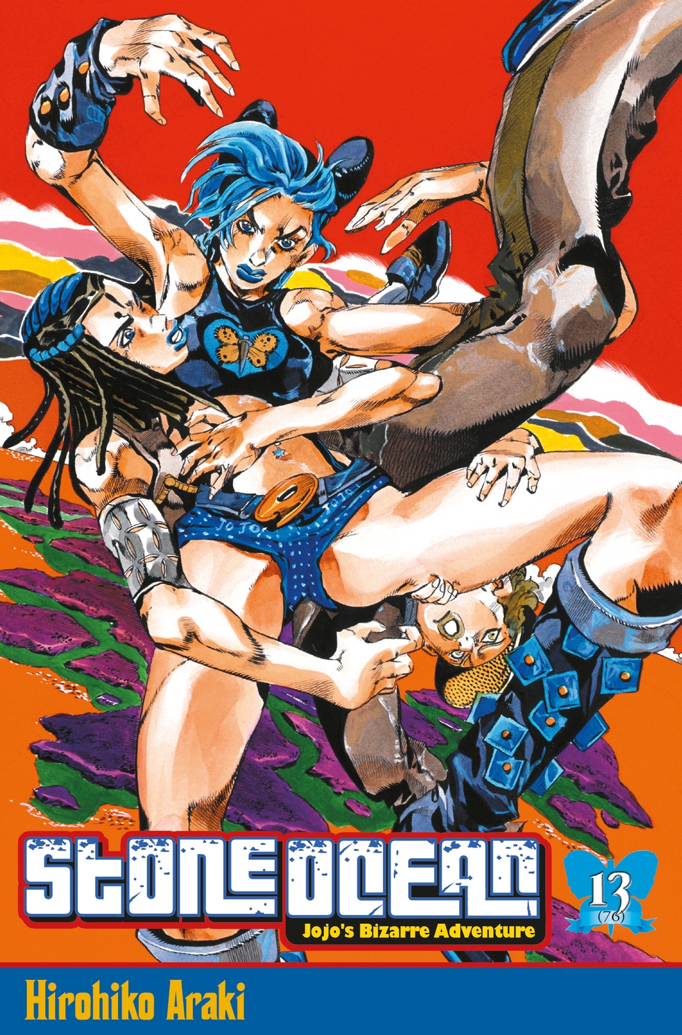 JOJO'S BIZARRE ADVENTURE - SAISON 6  -  STONE OCEAN TOME 13 -  ARAKI-H - DELCOURT