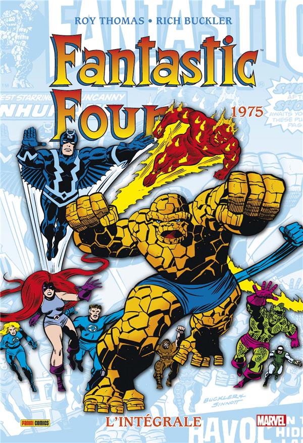 FANTASTIC FOUR: L'INTEGRALE 1975 (T14 NOUVELLE EDITION) - THOMAS/WEIN/BUCKLER - PANINI COM MAG