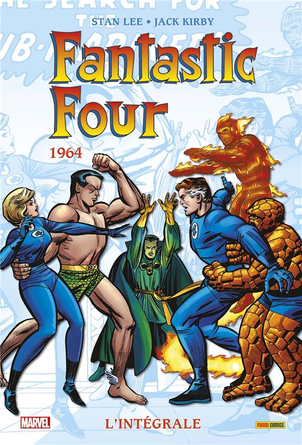 FANTASTIC FOUR: L'INTEGRALE 1964 (T03 NOUVELLE EDITION) - LEE/KIRBY - PANINI COM MAG