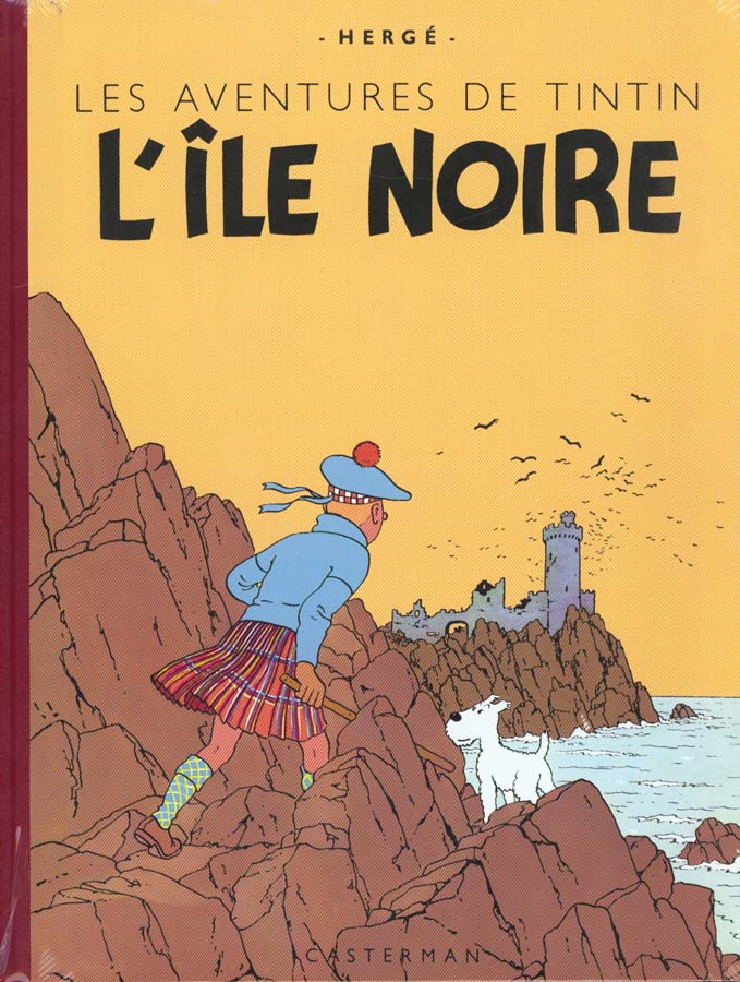 TINTIN - FAC-SIMILE COULEURS - T07 - L'ILE NOIRE - HERGE - CASTERMAN