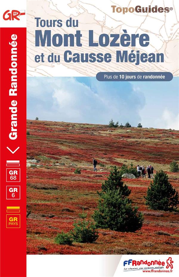 TOURS DU MONT LOZERE ET DU CAUSSE MEJEAN - REF 631 - COLLECTIF - FFRP