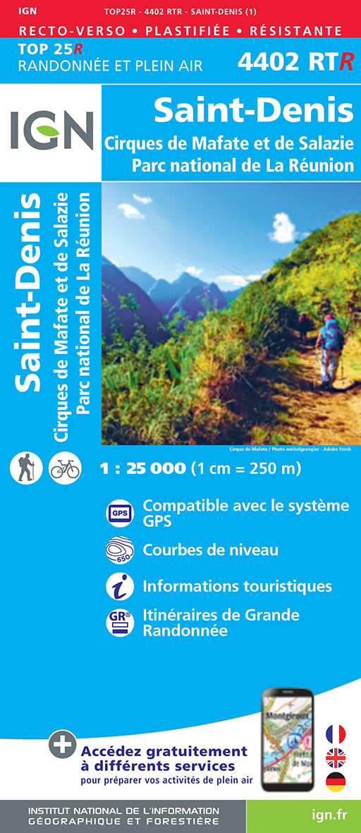 4402 RTR - SAINT-DENIS  -  REUNION RESISTANTE - XXX - IGN