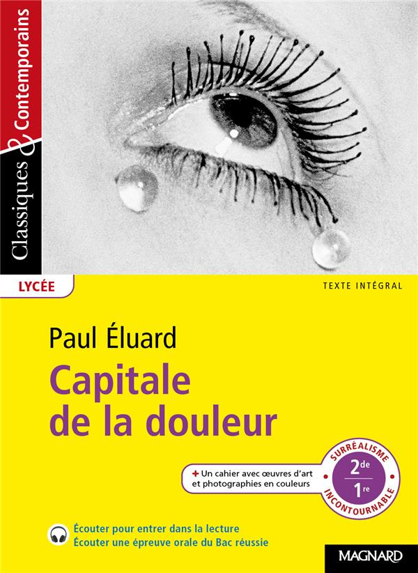 CAPITALE DE LA DOULEUR -  MATHIEU  PIERRE - MAGNARD