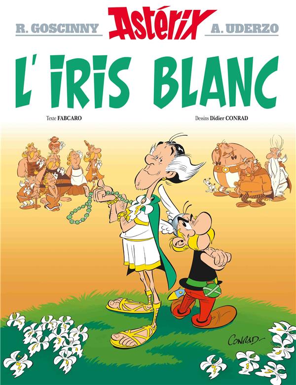 ASTERIX TOME 40 : L'IRIS BLANC -  GOSCINNY  RENE - HACHETTE