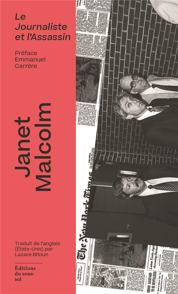 LE JOURNALISTE ET L'ASSASSIN - MALCOLM  JANET - SOUS SOL