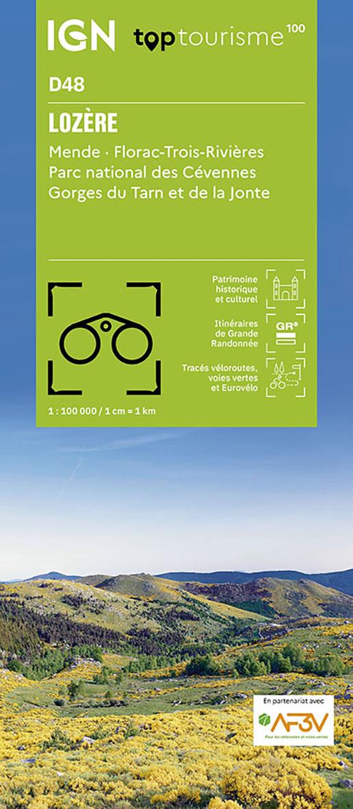 TOP100D48 - LOZERE - XXX - MICHELIN
