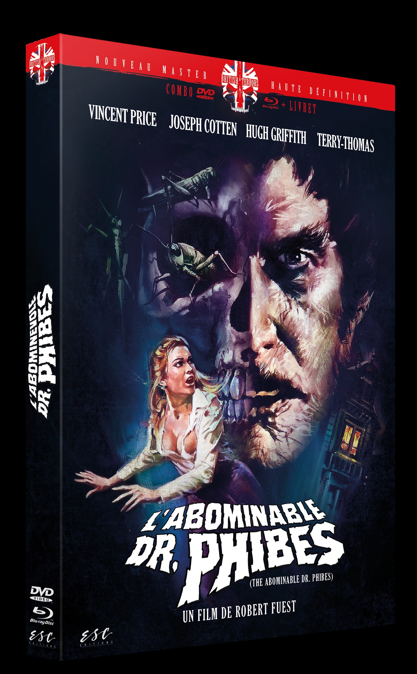 L'ABOMINABLE DR PHIBES -  FUEST - ESC EDITIONS