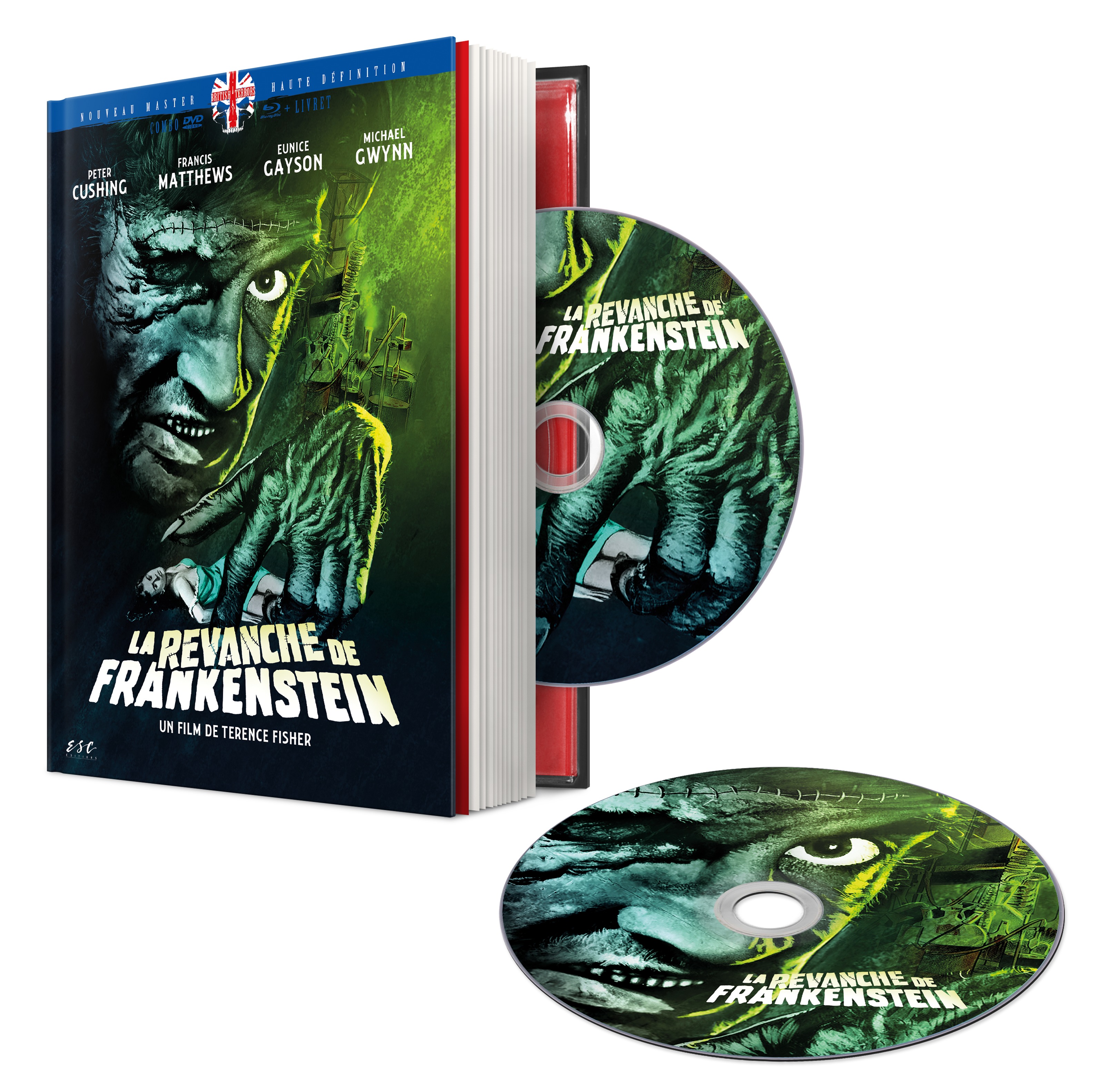 LA REVANCHE DE FRANKENSTEIN - BRD -  FISHER - ESC EDITIONS