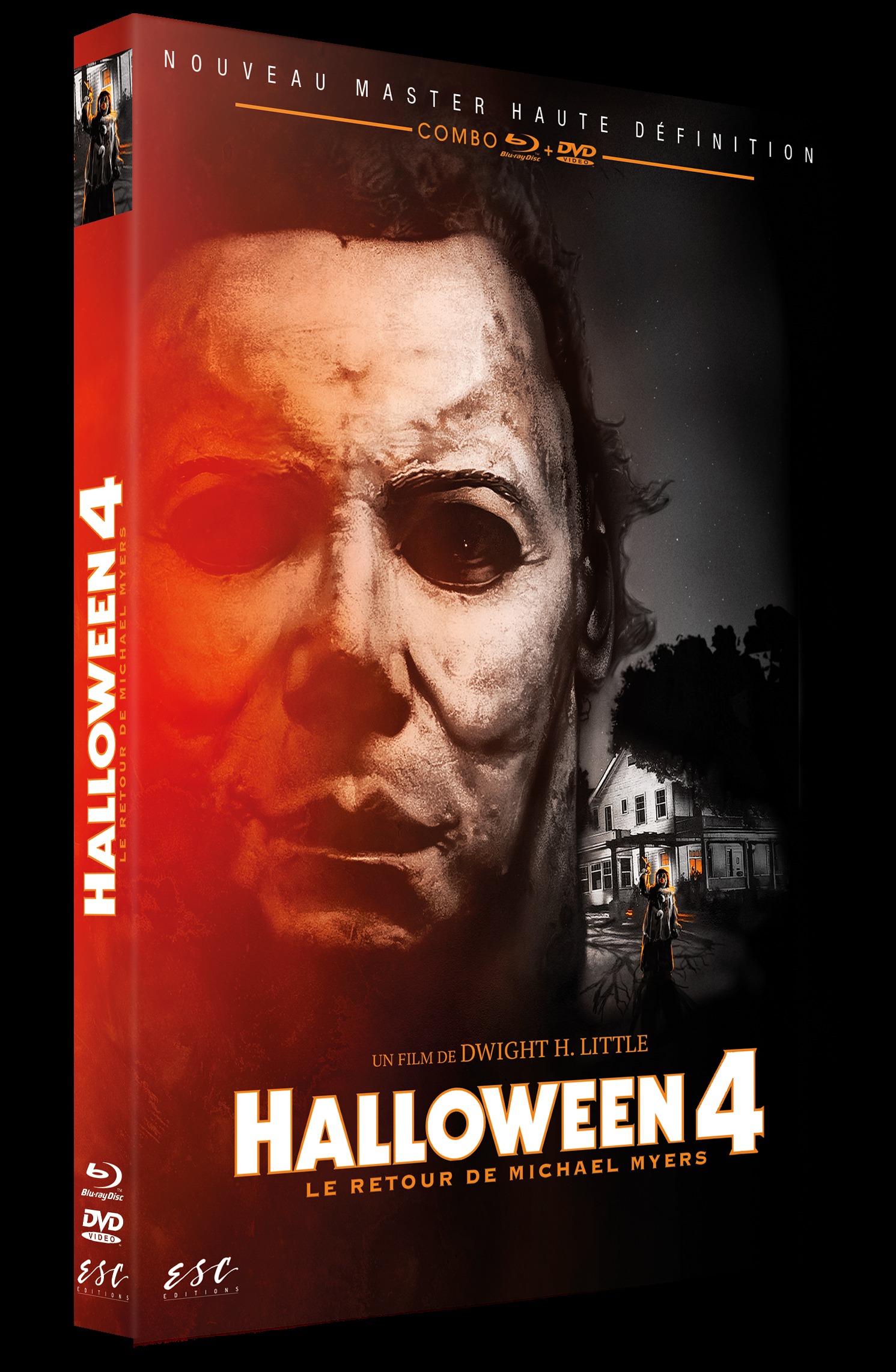 HALLOWEEN 4 LE RETOUR DE MICHAEL MYERS - DVD + BRD -  HLITTLE - ESC EDITIONS