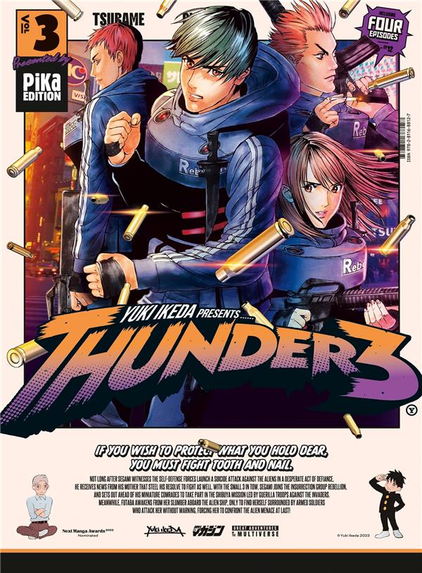 THUNDER 3 TOME 3 - IKEDA YUKI - PIKA