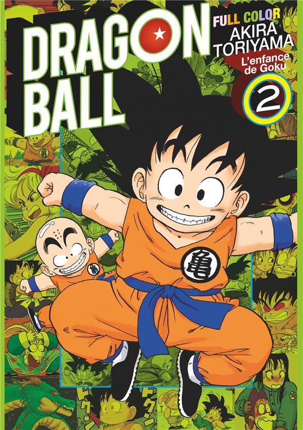 DRAGON BALL - FULL COLOR TOME 2 : L'ENFANCE DE GOKU - TORIYAMA AKIRA - GLENAT