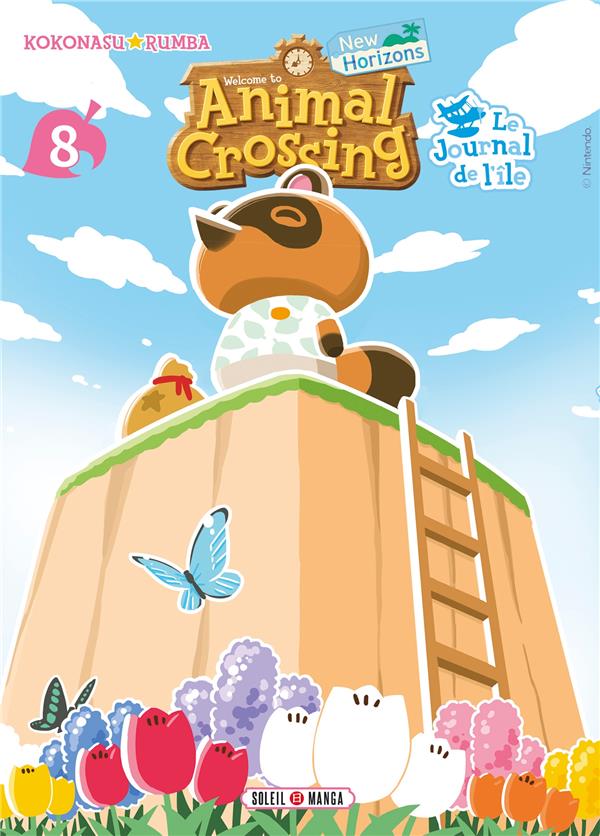 ANIMAL CROSSING - NEW HORIZONS : LE JOURNAL DE L'ILE TOME 8 - NINTENDO/RUMBA - Soleil Productions