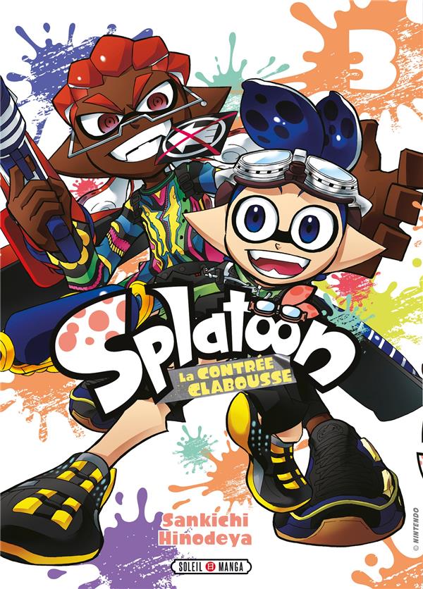 SPLATOON - LA CONTREE CLABOUSSE TOME 3 - HINODEYA SANKICHI - Soleil Productions