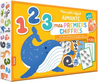 MON PETIT COFFRET AIMANTE : MES PREMIERS CHIFFRES - BLANC MARION - NC