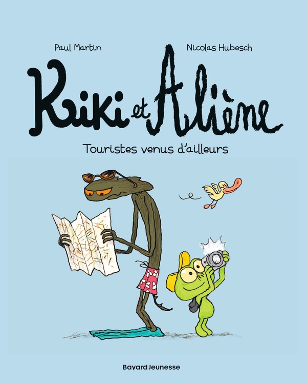 KIKI ET ALIENE, TOME 01 - TOURISTES VENUS D'AILLEURS - MARTIN PAUL - BD Kids