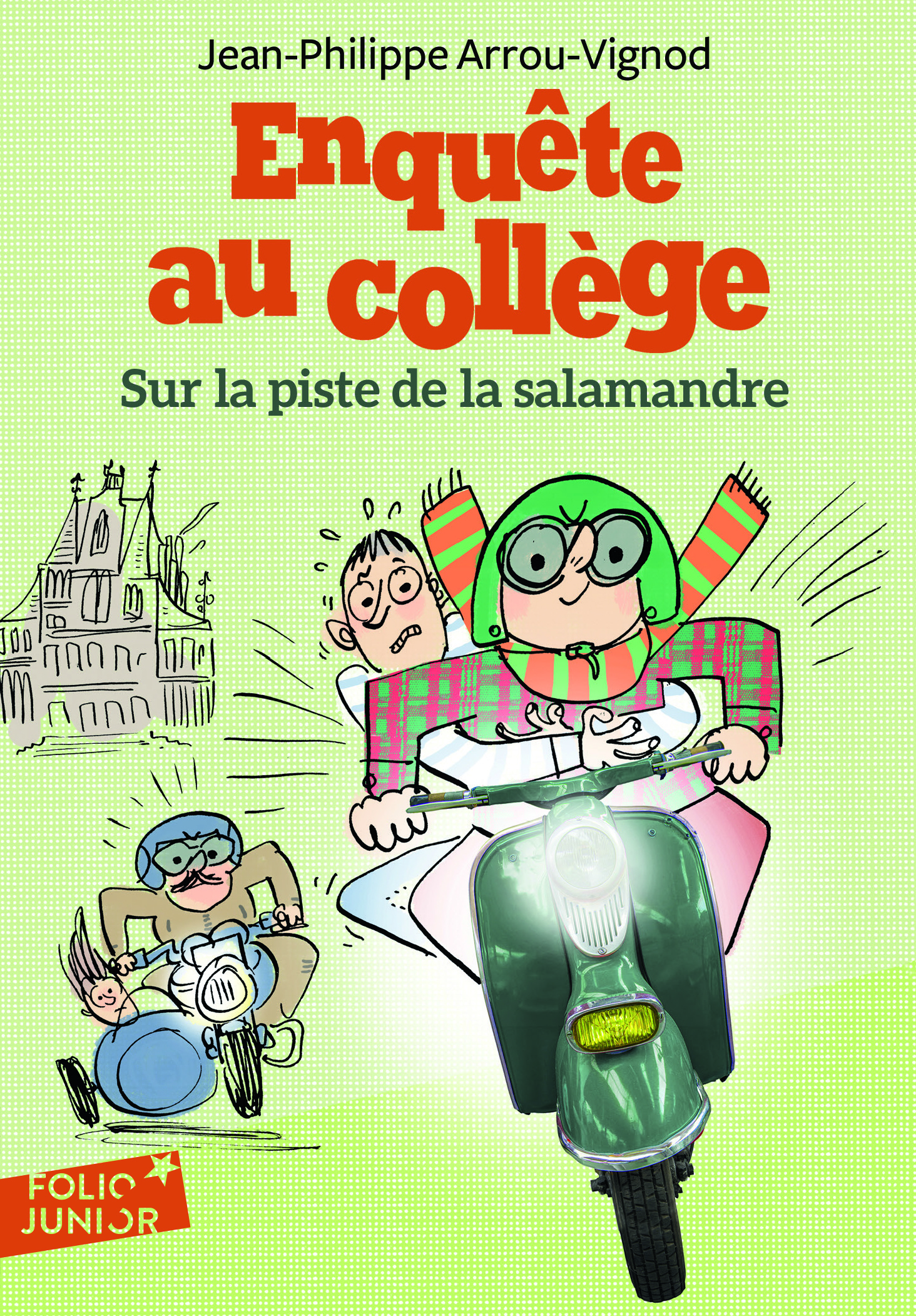 Sur la piste de la salamandre - Arrou-Vignod Jean-Philippe, Bloch Serge - GALLIMARD JEUNE