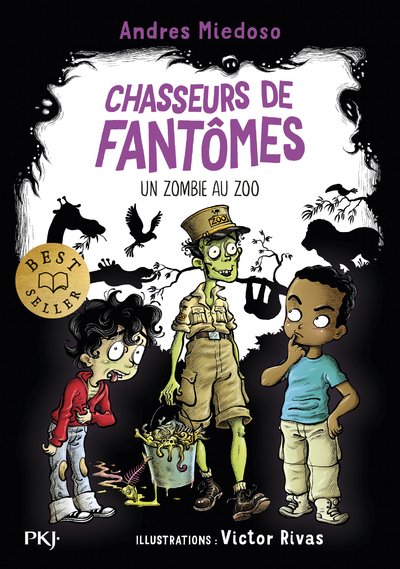 Chasseurs de fantômes - Tome 04 - Miedoso Andres, Rivas Victor, Leydier Michel - POCKET JEUNESSE