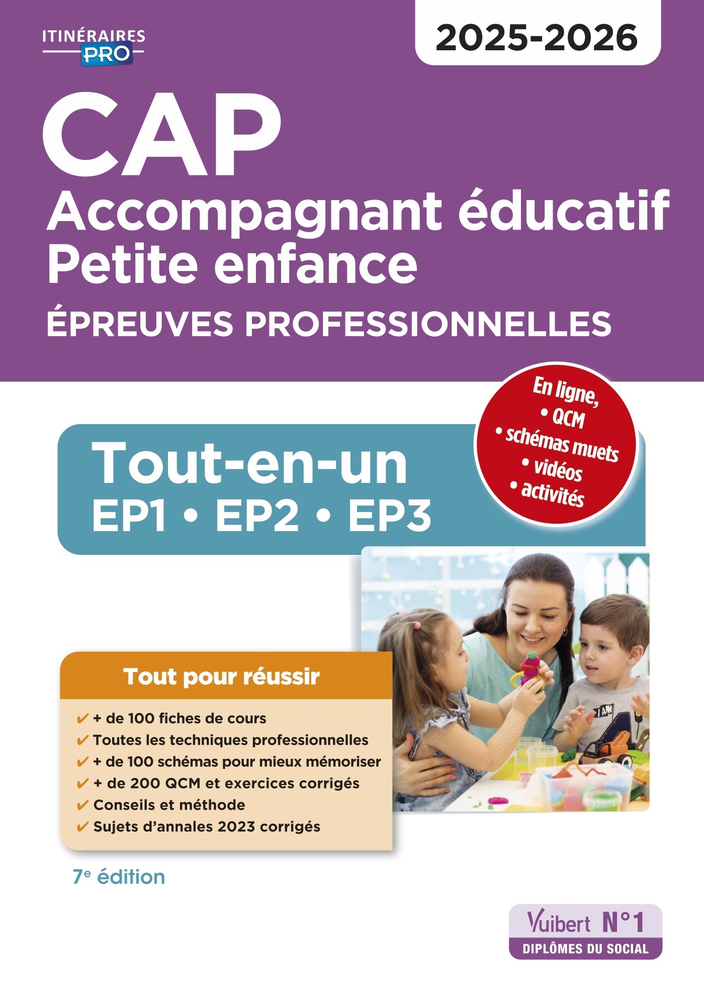 CAP Accompagnant éducatif petite enfance - Épreuves professionnelles - Duchesne Irène, Châteaureynaud Virginie, Lellu Nelly - VUIBERT