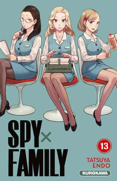 Spy x Family - tome 13 - Endo Tatsuya, Fujimoto Satoko, Bougon-bastide Nathalie - KUROKAWA