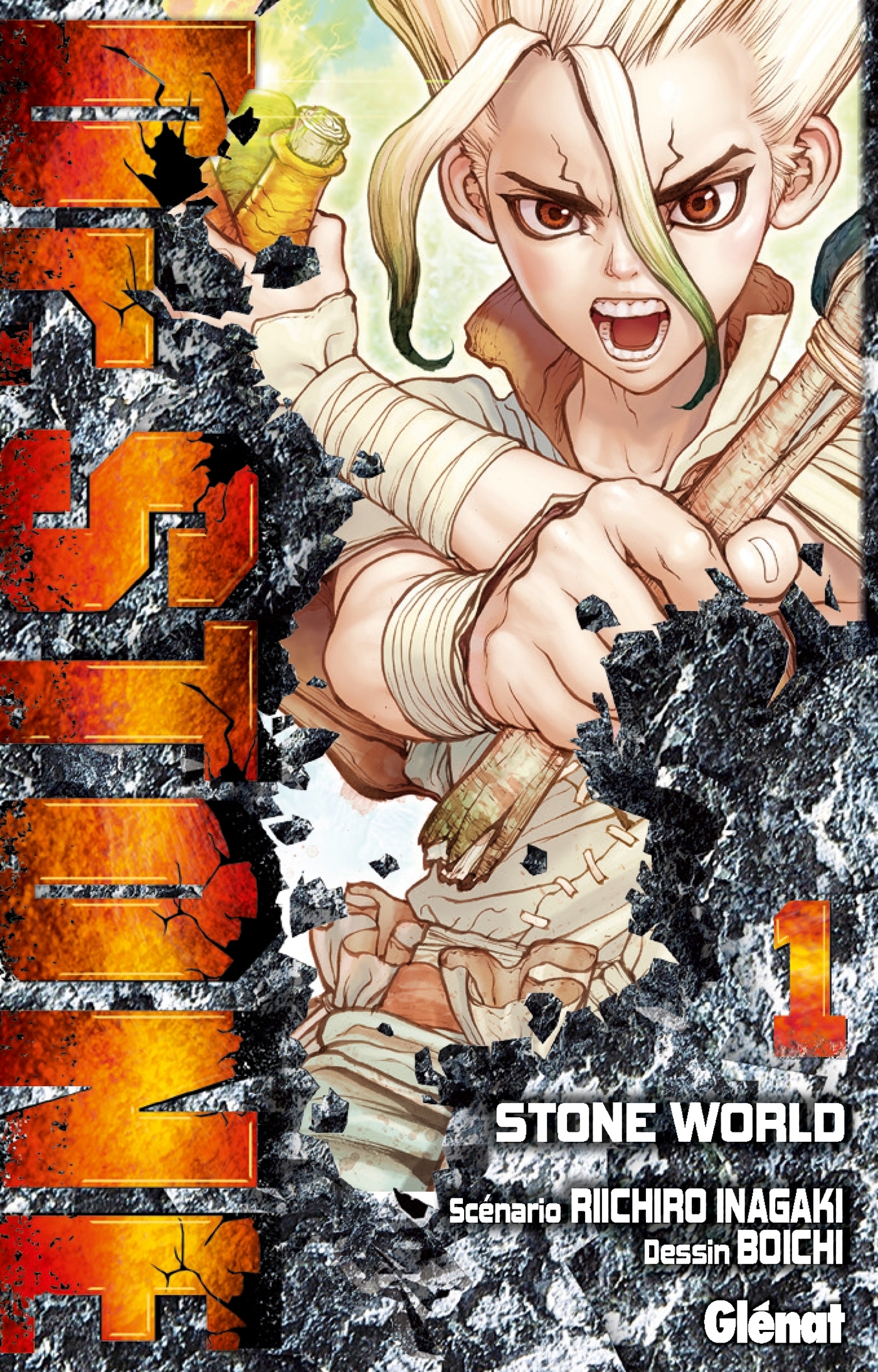 Dr. Stone - Tome 01 - Inagaki Riichirô, Boichi Boichi - GLENAT