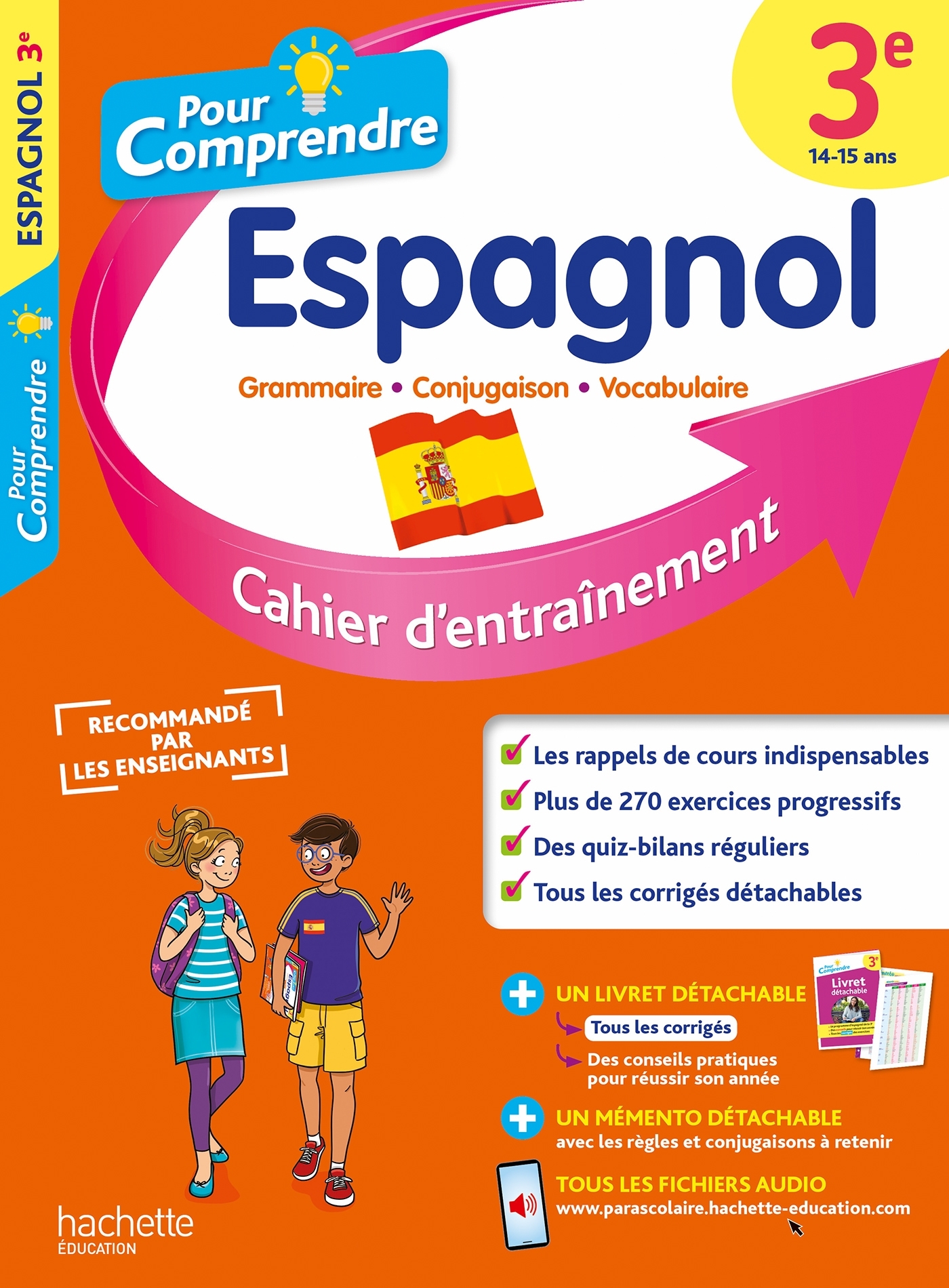 Pour Comprendre Espagnol 3E - Richiero Marie Ange, Acosta Luna Carmen, Amiet Christelle - HACHETTE EDUC