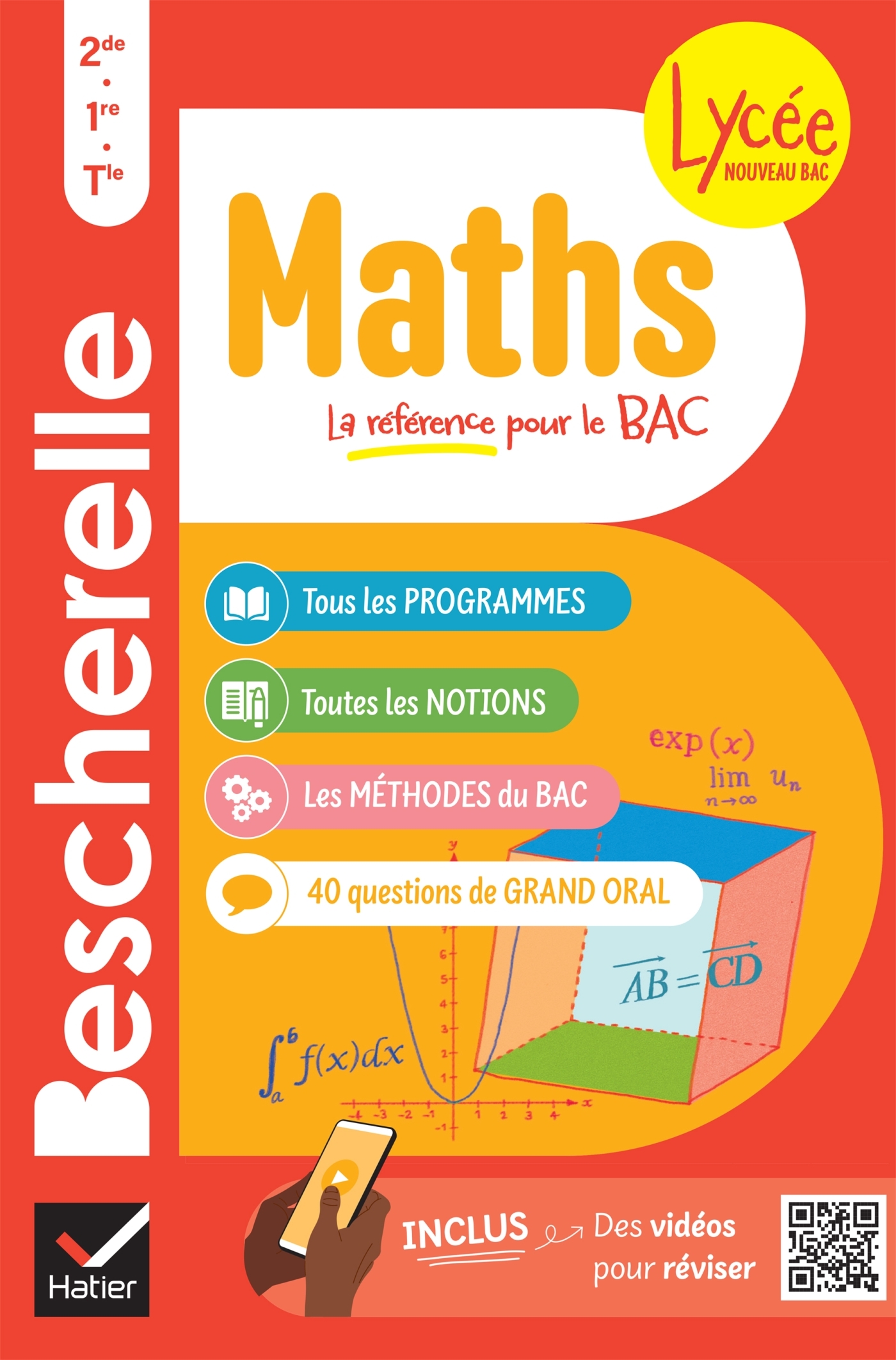 Bescherelle lycée - Maths 2de, 1re, Tle Nouveau bac - Antony Almaric, Géraud Chaumeil, Nathalie Deloraine, Marie-Annick Derrien, Olivier Imbert, Emmanuel Leroy, Anthony Almaric, Nathalie Defloraine, Anthony Amalric - HATIER