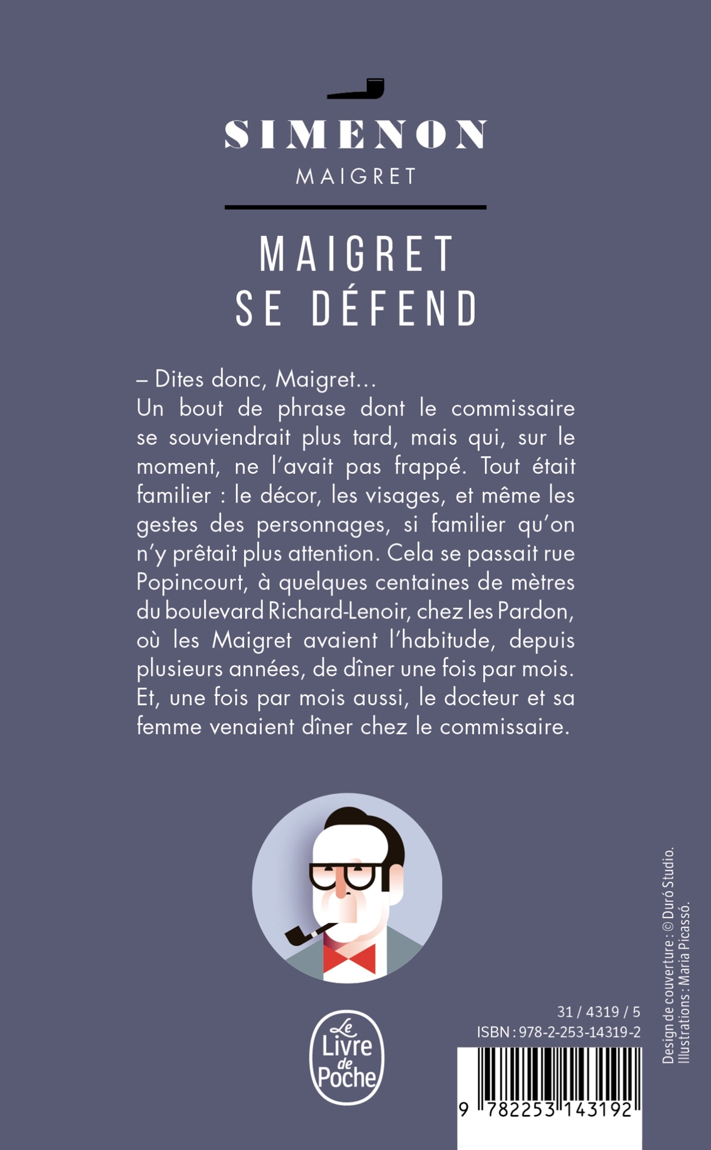 Maigret se défend - Georges Simenon - LGF