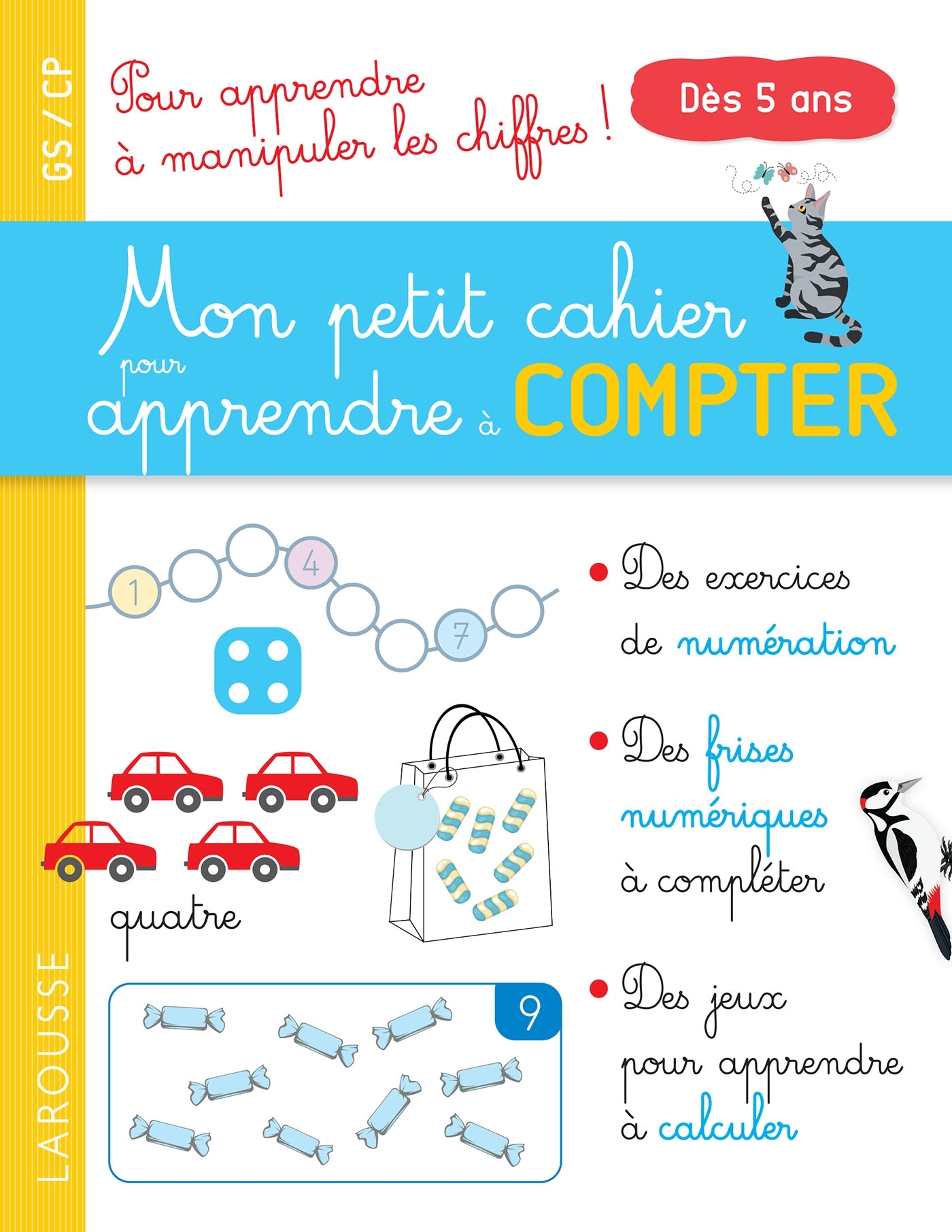 MON PETIT CAHIER POUR APPRENDRE A COMPTER - Catherine Gauduel - LAROUSSE